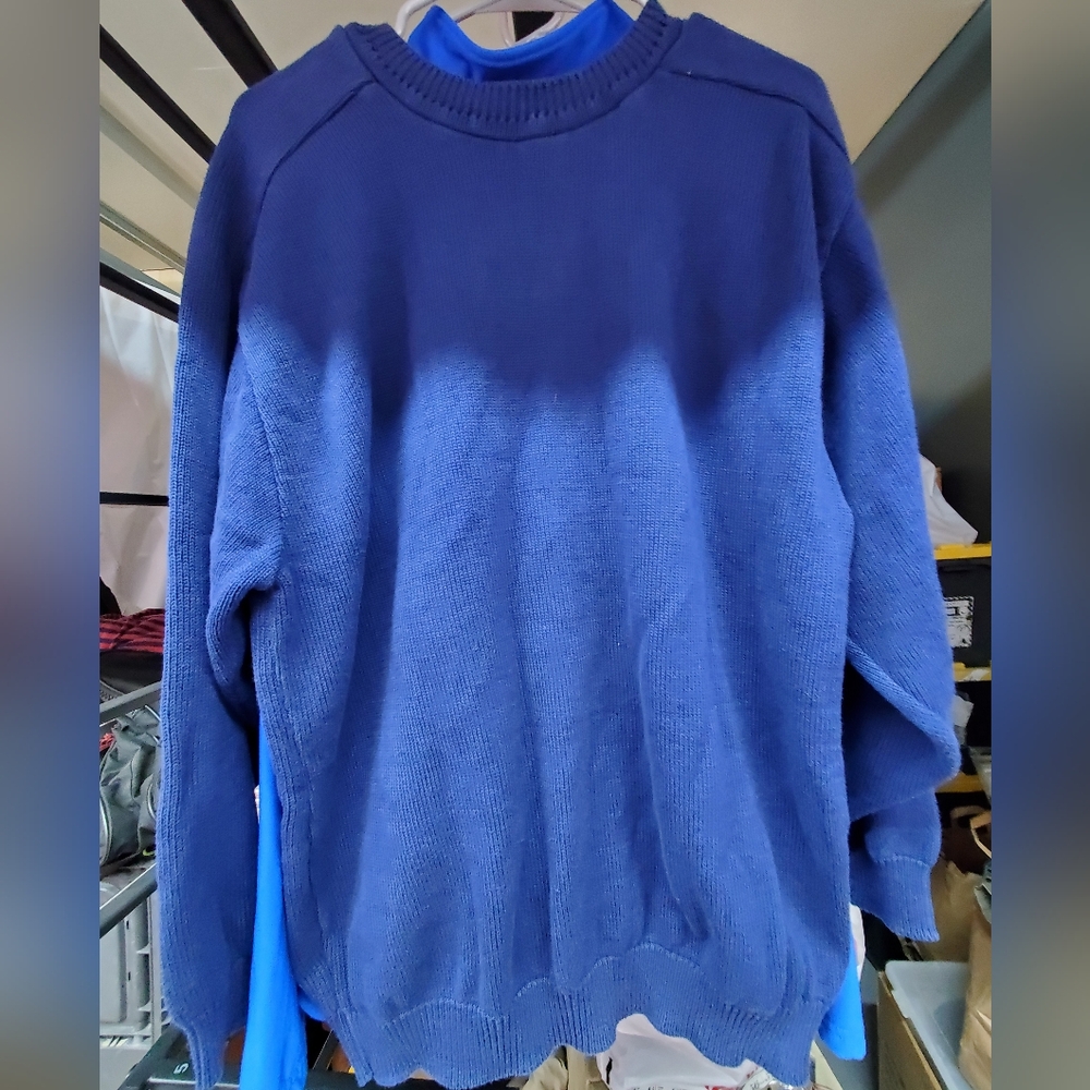 Vintage Stoney Creek Collection Men's Sweater Navy Blue XL GPWC